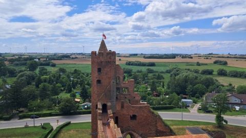 Zamek w Radzyniu Chełmińskim/fot. Radosław Łączkowski