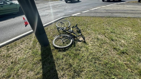 Potrącony mężczyzna trafił do szpitala/fot. Bydgoszcz998, Facebook