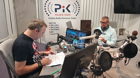 Sebastian Chmara (z prawej) i Maciej Wilkowski/fot. Radosław Łączkowski
