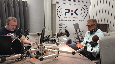 Sebastian Chmara (z prawej) i Maciej Wilkowski/fot. Radosław Łączkowski
