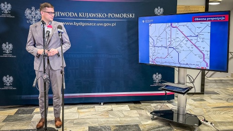 Wojewoda Michał Sztybel mówił o założeniach projektu CPK/fot. Michał sztybel/Facebook
