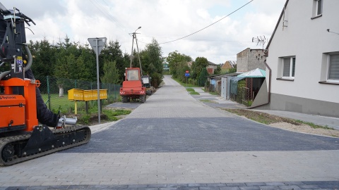 Ulica Więcborska w Sepólnie Krajeńskim i droga w Sikorzu zostały wyremontowane i oddane do użytku. Władze zapowiadają, że to nie koniec inwestycji/fot: Gmina Sępólno Krajeńskie