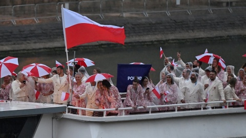 W Paryżu odbyła się ceremonia otwarcia Igrzysk Olimpijskich/fot: PAP