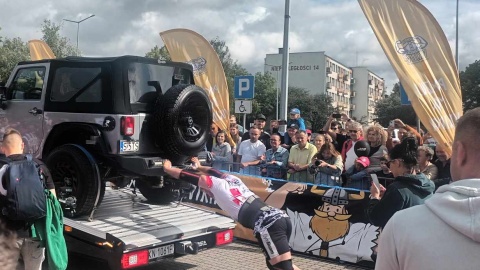 Do Inowrocławia zjechali w niedzielę najwięksi siłacze w kraju/fot. Marcin Glapiak