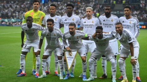 Real po raz szósty zdobył Superpuchar UEFA. Fot: PAP/Piotr Nowak/Leszek Szymański