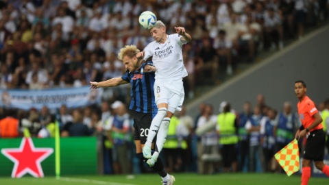 Real po raz szósty zdobył Superpuchar UEFA. Fot: PAP/Piotr Nowak/Leszek Szymański