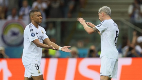 Real po raz szósty zdobył Superpuchar UEFA. Fot: PAP/Piotr Nowak/Leszek Szymański