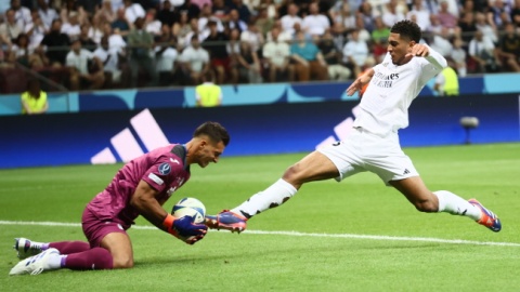 Real po raz szósty zdobył Superpuchar UEFA. Fot: PAP/Piotr Nowak/Leszek Szymański