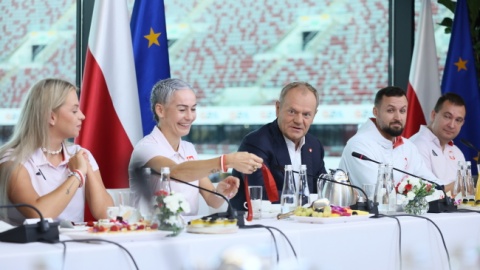 Premier pogratulował paraolimpijczykom. Fot: PAP/Leszek Szymański