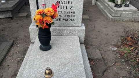 Grób Macieja Putza/fot. Magda Jasińska