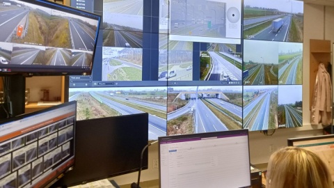 Generalna Dyrekcja Dróg Krajowych i Autostrad zaprosiła do Osówca pod Bydgoszczą, by zaprezentować sprzęt do zwalczania zimowych utrudnień/fot. Wiktor Sobociński