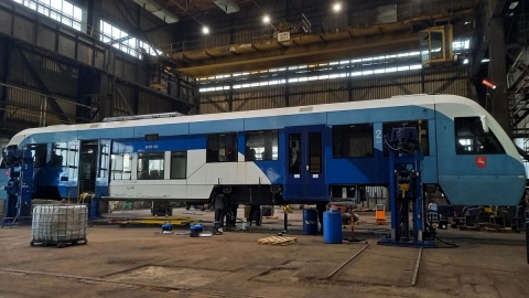 Spółka Public Transport Service działa od ośmiu lat i zajmuje się naprawą i serwisem taboru szynowego/fot. Tatiana Adonis