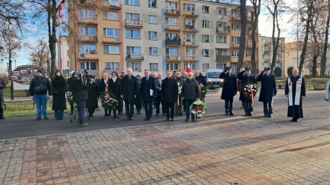 Rocznica wprowadzenia stanu wojennego - uroczystość w Potulicach/fot. Damian Klich