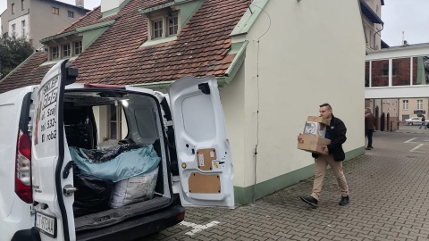 Dary to efekt zbiórki dla powodzian, która odbyła się w naszej rozgłośni od 14 października do 5 listopada/fot. Monika Siwak