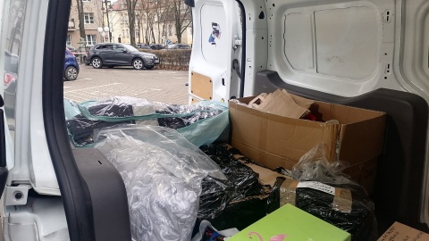 Dary to efekt zbiórki dla powodzian, która odbyła się w naszej rozgłośni od 14 października do 5 listopada/fot. Monika Siwak