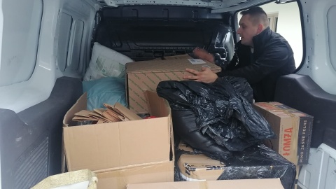 Dary to efekt zbiórki dla powodzian, która odbyła się w naszej rozgłośni od 14 października do 5 listopada/fot. Monika Siwak