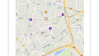 Przebudowa skrzyżowania Podgórna-Wiązowa w Toruniu. Będą zmiany w ruchu