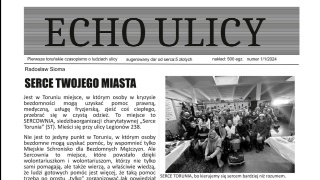 „Bezdomna” redakcja, a tematy? Prosto z ulicy. W Toruniu powstała niezwykła gazeta