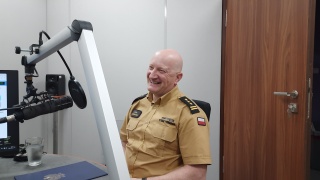 Nowy sprzęt, świętowanie i wymiany kadrowe. Komendant Wojewódzki Straży Pożarnej w Rozmowie Dnia