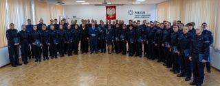 Nowi policjanci złożyli ślubowanie. Zdejmując mundur po służbie, nie kończycie służby [zdjęcia]