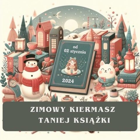 Okazja, by znaleźć książkę na zimowe wieczory Kiermasz w bydgoskiej bibliotece