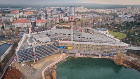 Tego gmachu będą Bydgoszczy zazdrościć uczelnie muzyczne w Polsce [film z drona]