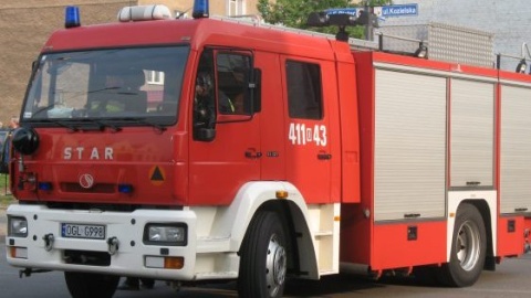 Tragiczny pożar w Lubieniu Kujawskim pod Włocławkiem. Zginęła jedna osoba
