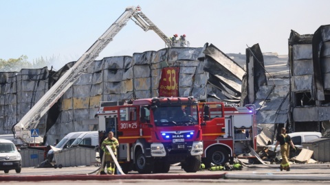 Szef MSWiA odebrał od komendantów straży pożarnej i policji raport o pożarach w Polsce