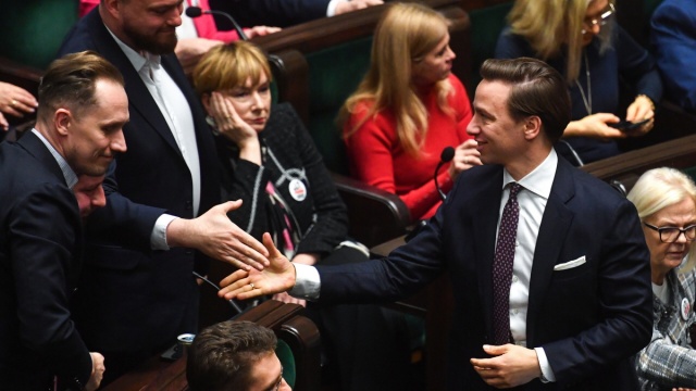 Sejm przeciw odwołaniu Krzysztofa Bosaka z funkcji wicemarszałka Sejmu