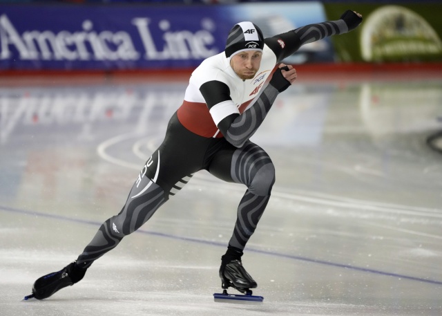 Żurek powiększył dorobek Polski na MŚ w łyżwiarstwie szybkim. Sprinter sięgnął po brąz