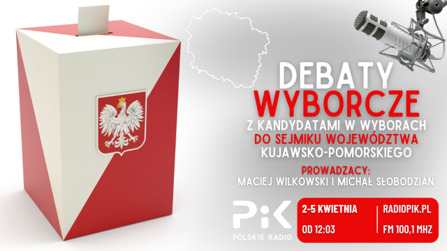 Debaty wyborcze z kandydatami do sejmiku kujawsko-pomorskiego w Polskim Radiu PiK