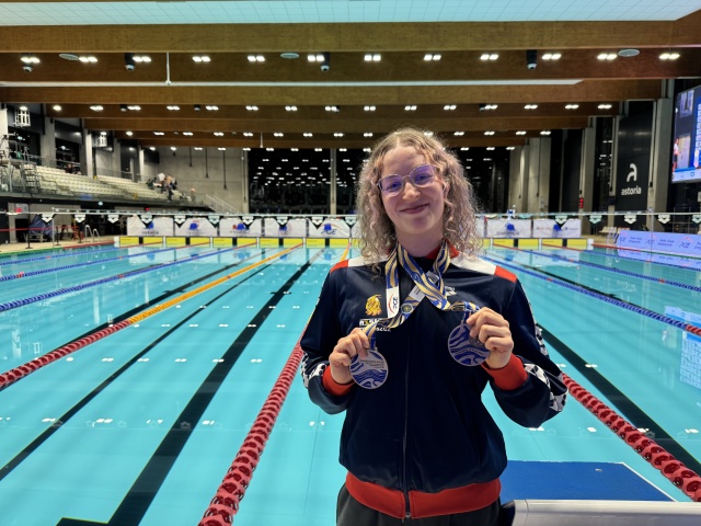 Kinga Paradowska dwa razy na podium podczas pływackich mistrzostw na Lubelszczyźnie
