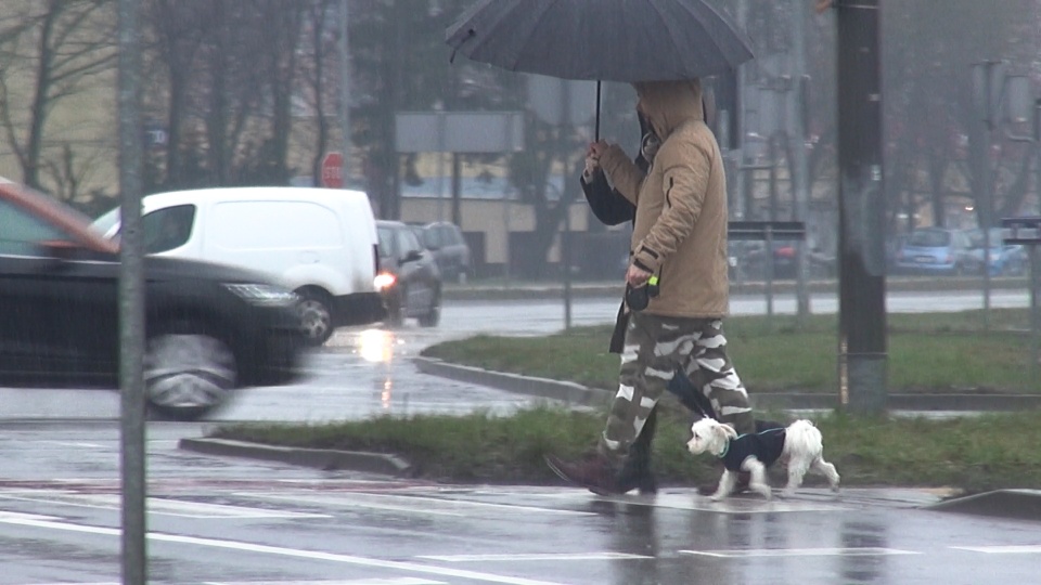 Ciągle pada, jak w piosence Czerwonych gitar, tyle, że to środek zimy. (jw)