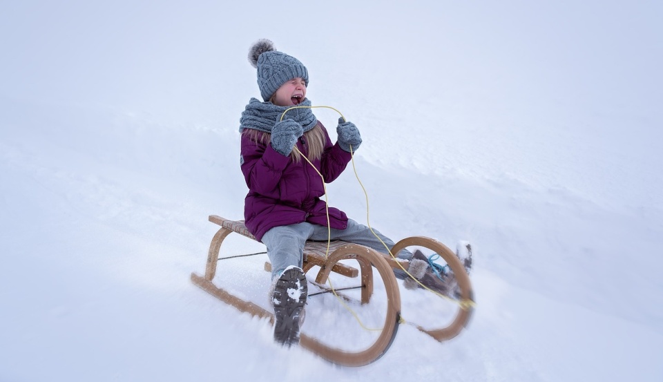 Harcerski wypoczynek to także harce na śniegu. Zdjęcie ilustracyjne/fot. Pixabay