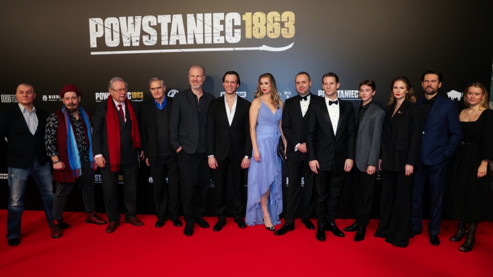 Premiera filmu „Powstaniec 1863” w Multikinie Złote Tarasy w Warszawie/fot. Rafał Guz, PAP