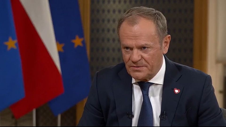 Premier Donald Tusk spotkał się z dziennikarzami w Kancelarii Prezesa Rady Ministrów/fot: Facebook, zrzut ekranu, Kancelaria Premiera