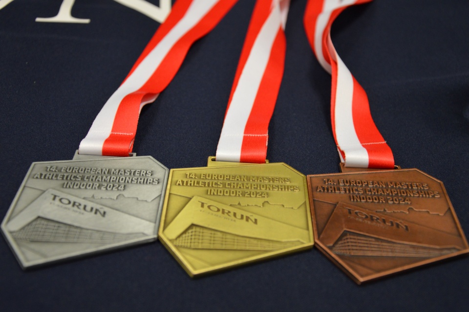 Medale, które zdobywali zawodnicy podczas HME Masters/fot.: Patryk Głowacki