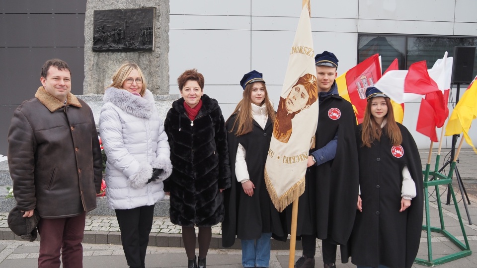 Główne uroczystości odbyły się przy pomniku pułkownika Stanislao Bechiego/fot. Włocławek jak malowany, Facebook