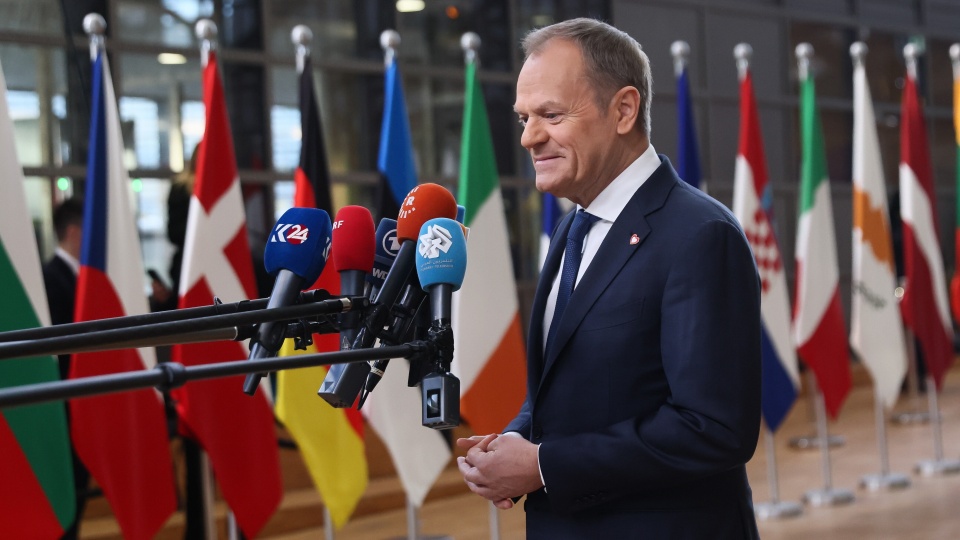 Premier Tusk bierze udział w nadzwyczajnym szczycie Rady Europejskiej/fot: PAP, Leszek Szymański