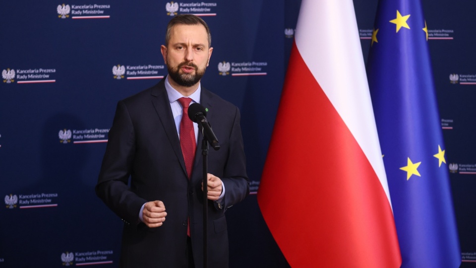 Wicepremier, minister obrony narodowej Władysław Kosiniak-Kamysz podczas konferencji prasowej w KPRM w Warszawie/fot. Leszek Szymański/PAP