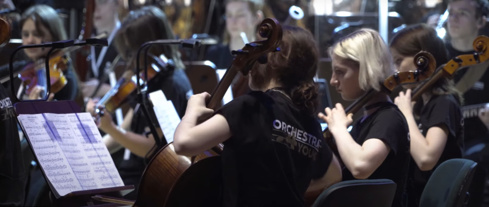 „Orchestra4Young” w 2023 roku/zrzut ekrany, Filharmonia Pomorska, YouTube