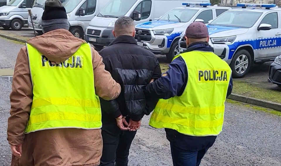 39-latkowi z Włocławka grozi do 10 lat więzienia za posiadanie blisko 11 kilogramów narkotyków/fot: KMP we Włocławku
