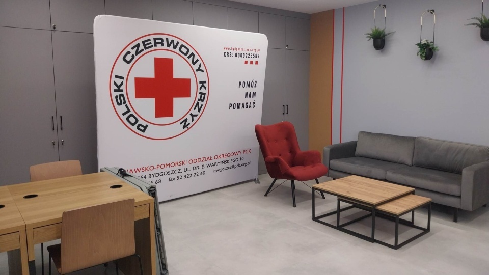 Centrum mieści się przy siedzibie Polskiego Czerwonego Krzyża w Bydgoszczy (ul. Warmińskiego 10)/fot. Jolanta Fischer, archiwum
