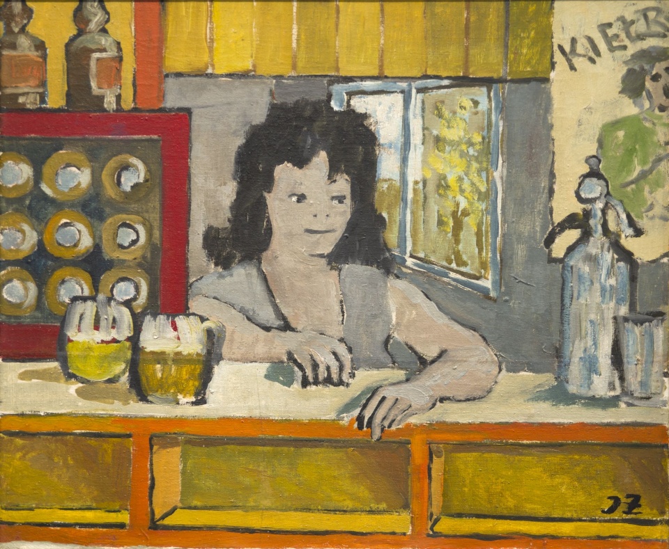 Jacek Żuławski,Bar Wojtuś, b.r., olej, płótno, 62 x 73,5 cm, praca z kolekcji prywatnej, fot. Zofia Seyda - NCP.ART/Galeria Miejska bwa w Bydgoszczy