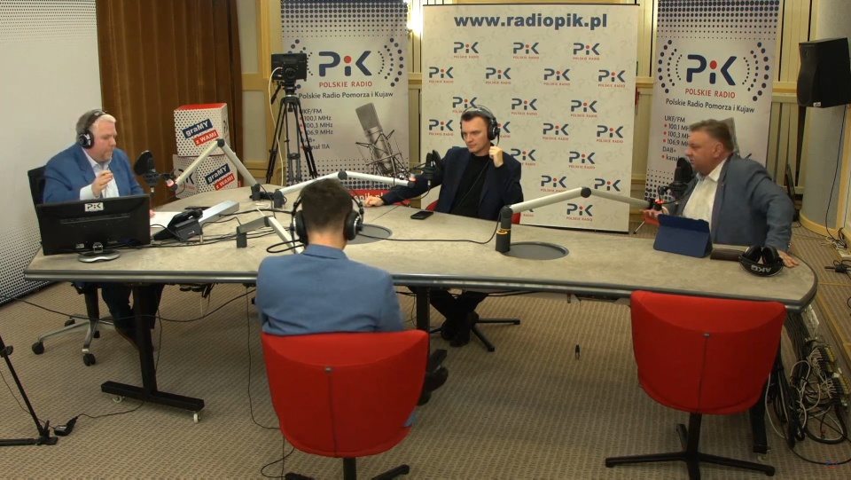 Goście Radiokonferencji Polskiego Radia PiK rozmawiali o tym, jak zażegnać problem z ukraińskim zbożem/fot: PR PiK, zrzut ekranu