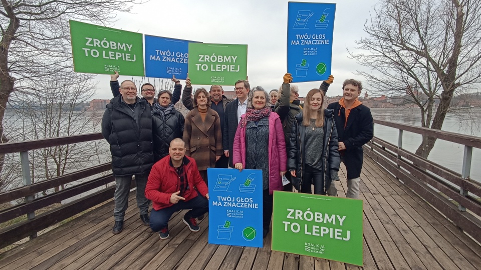 Toruńscy społecznicy ogłosili swój start w wyborach samorządowych do Rady Miasta. Za tydzień mają ogłosił kandydata na prezydenta/fot: Monika Kaczyńska