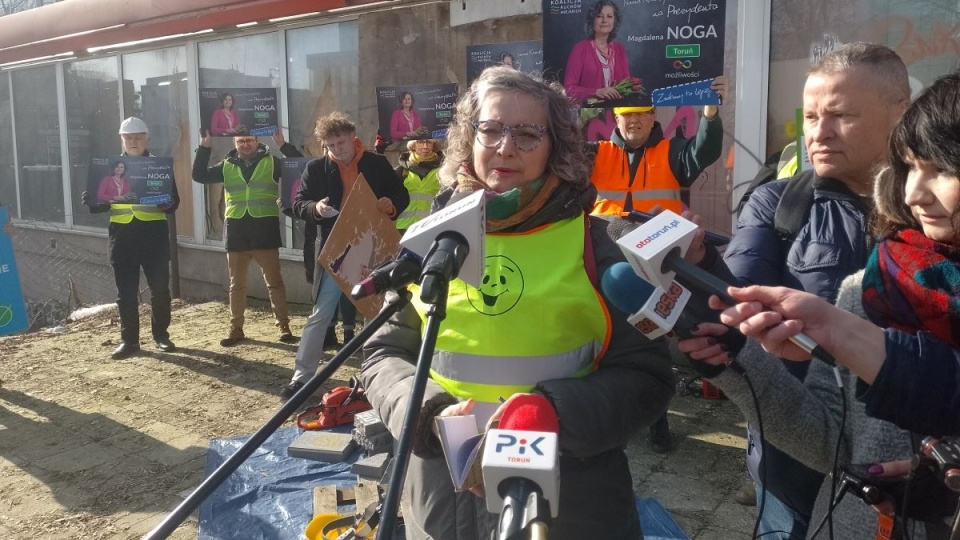 Magdalena Noga jest polonistką i terapeutką zajęciowa, przewodnicząca rady okręgu Jakubskie – Mokre. To jedyna kobieta wśród dotąd zgłoszonych kandydatów na prezydenta miasta/fot. Michał Zaręba