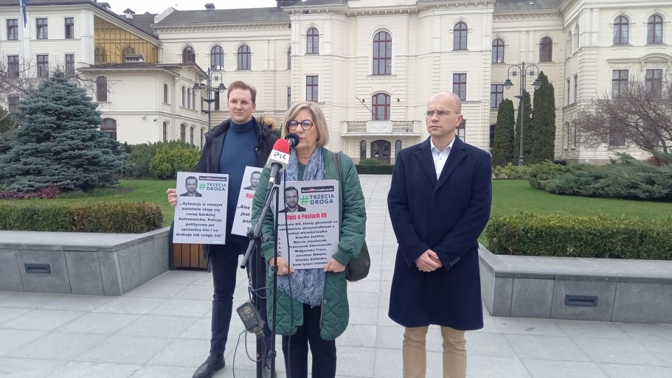 Konferencja przedstawicieli Koalicji Obywatelskiej/fot. Tatiana Adonis