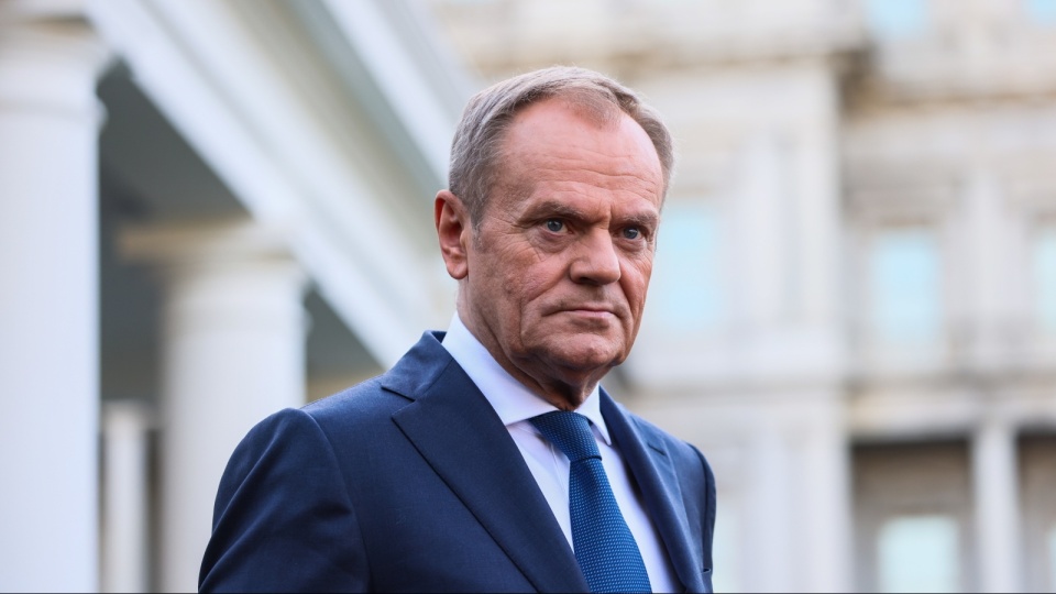 Donald Tusk w Waszyngtonie/fot. Leszek Szymański/PAP