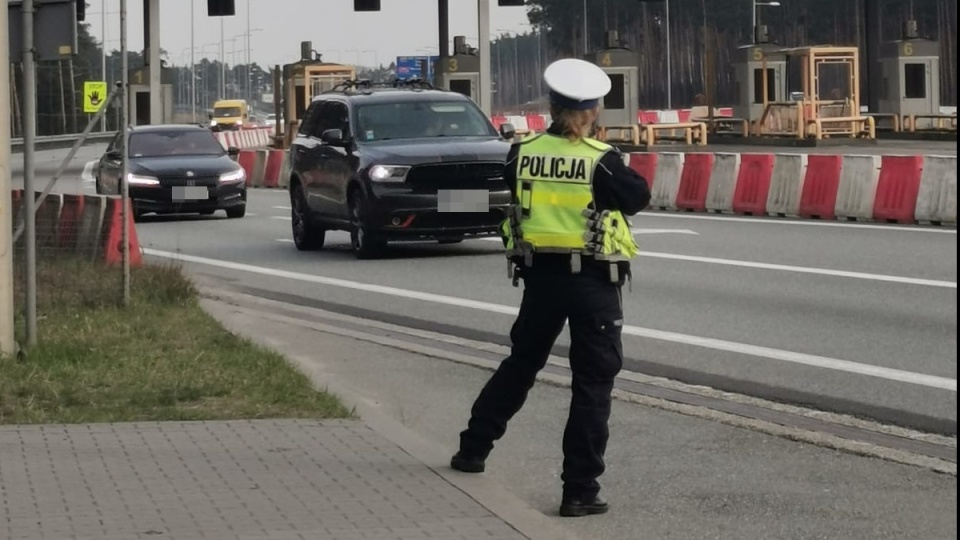 Policja przeprowadziła działania „Bezpieczna DK 10 – prędkość i wyprzedzanie”/fot. KWP w Bydgoszczy